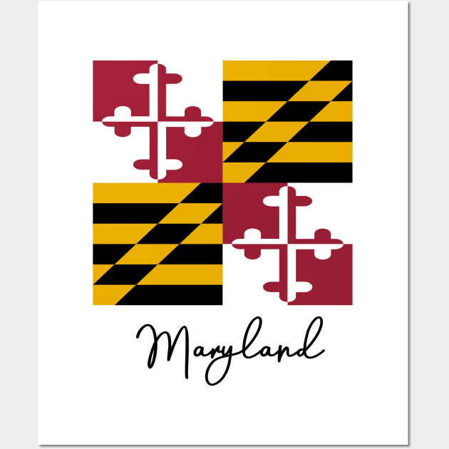 Maryland Wall Art by MelissaJoyCreative